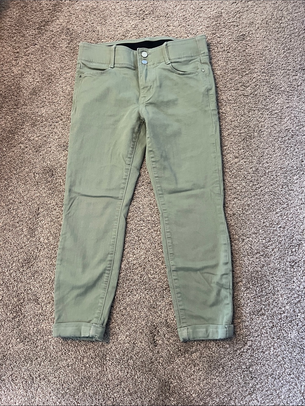 Apt. 9 Olive Green Cropped Pants